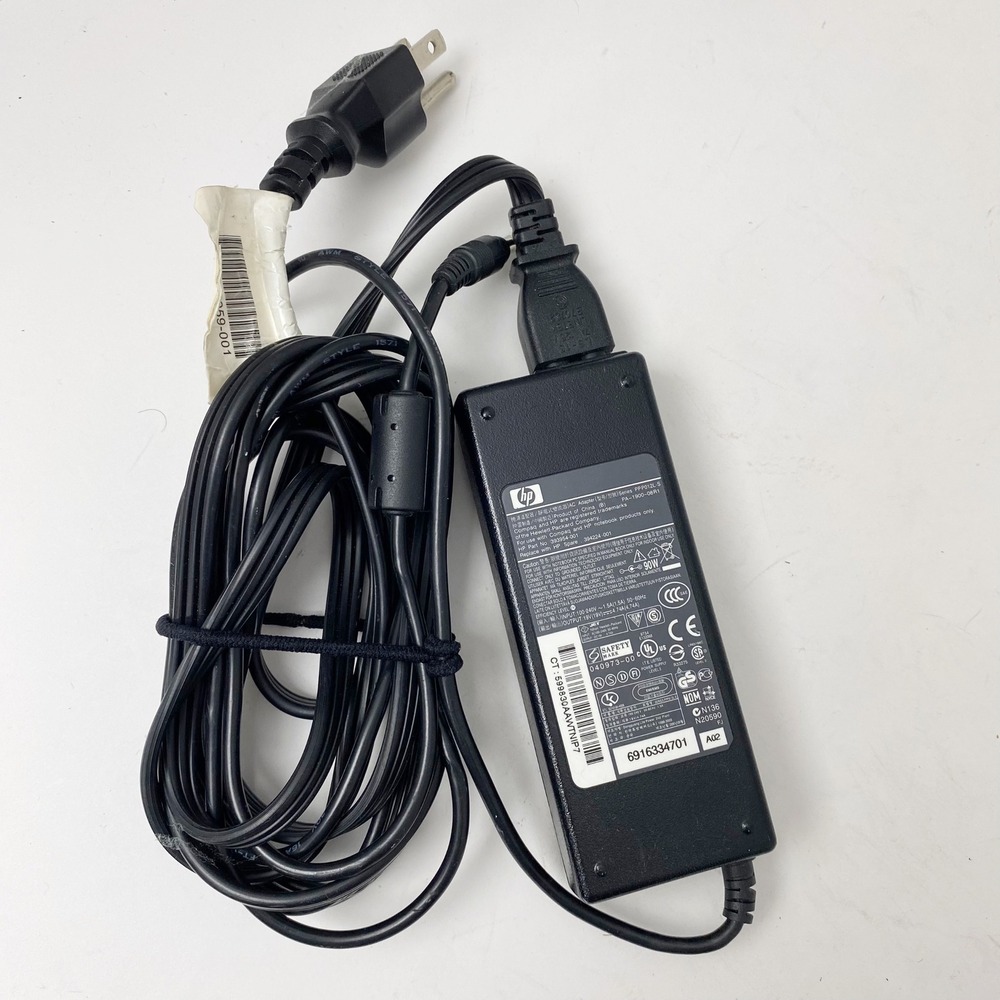 HP Genuine 90W AC Power Adapter / Laptop Charger – 19V 4.74A – PPP012L
